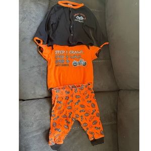 Harley Davidson baby suit